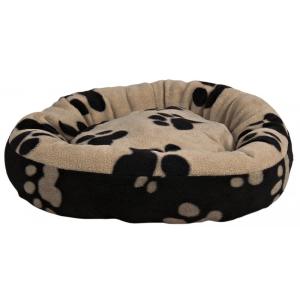 Лежак для собак и кошек Trixie Sammy, размер 1, размер 50x50x8см., черный / бежевый