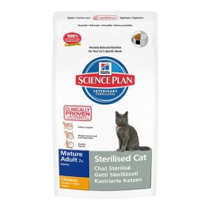Корм для кошек Hill's SP Mature Adult Sterilised, 1.5 кг