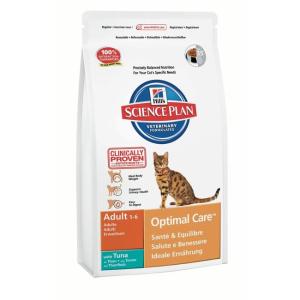 Корм для кошек Hill's Adult Optimal Care, 10 кг, тунец
