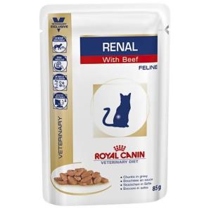 Корм для кошек Royal Canin Vet Renal, 85 г, говядина