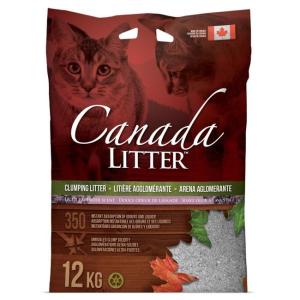 Наполнитель для кошачьего туалета Canada Litter Запах на замке (Лаванда), 12 кг