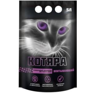 Наполнитель для кошачьего туалета Котяра Силикагелевый, 3.5 кг, 5 л