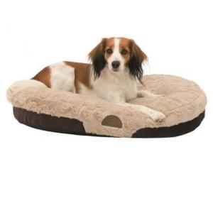 Лежак для собак Trixie Malu L, размер 80х55см., коричневый/светло-коричневый