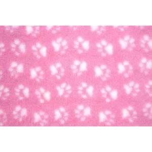 Лежак для собак и кошек ProFleece Ltd, размер 100х160см., розовый/белый