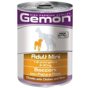 Корм для собак Gemon Dog Mini, 400 г, курица с рисом