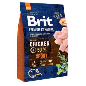 Корм для собак Brit Premium by Nature Sport, 3 кг, курица