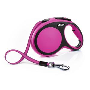 Поводок-рулетка для собак Flexi New Comfort M, розовый