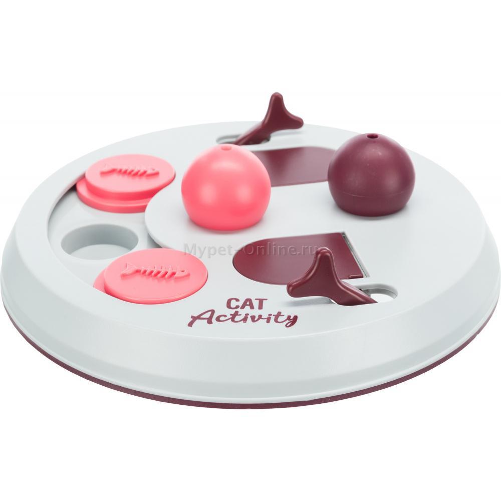 Развивающая игрушка Cat Activity Flip Board, ø 23 см, Trixie 45892