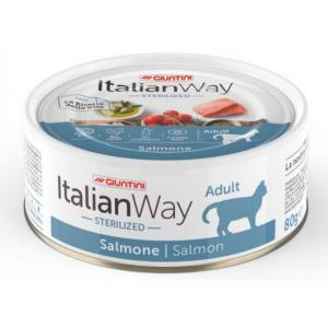 Корм для кошек Italian Way, 80 г, лосось