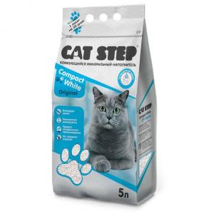 Наполнитель для кошачьего туалета Cat Step, 4.2 кг, 5 л, размер 0.21х0.3х0.4см.