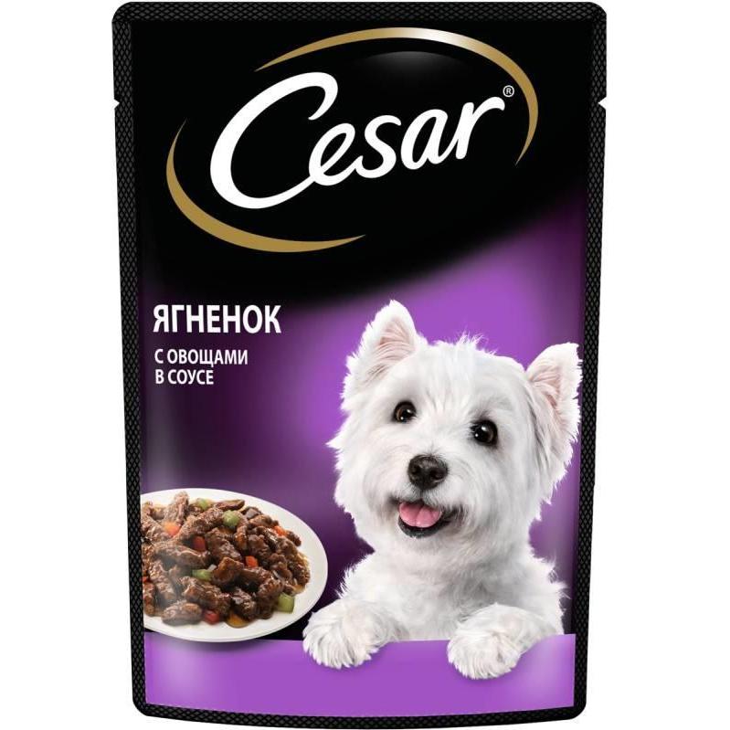 цезарь жидкий корм для собак