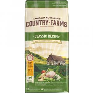 Корм для собак Country Farms, 12 кг, курица