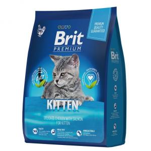 Корм для котят Brit  Premium Cat Kitten, 800 г, курица и лосось