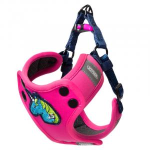 Шлейка для собак Joyser Walk Mood Harness S, размер 42x18x1см.,   розовая