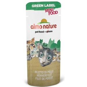 Лакомство для кошек Almo Nature Green Label Mini Food, 3 г, курица