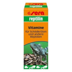 Витамины для черепах и рептилий Sera REPTILIN 
