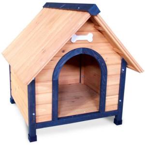 Деревянная будка для собак Triol, размер 2, размер 76x88x81см.