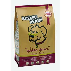 Корм для собак Barking Heads Золотые годы, 18 кг, курица с рисом