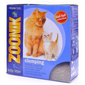 Наполнитель для кошачьего туалета Зооник, 3 кг, 5 л