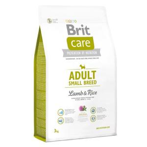 Корм для собак Brit Care Adult Small Breed, 3 кг, Ягненок с рисом
