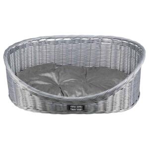 Лежак для собак Trixie Basket L, размер 70х51см., серый