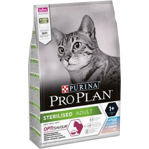 Корм для кошек Pro Plan Sterilised, 10 кг, треска с форелью