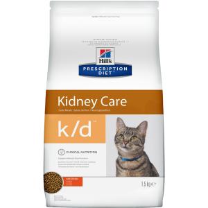 Корм для кошек Hill's Prescription Diet k/d, 1.5 кг