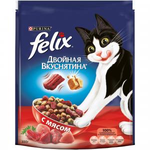 Корм  для кошек Felix, 300 г, мясо