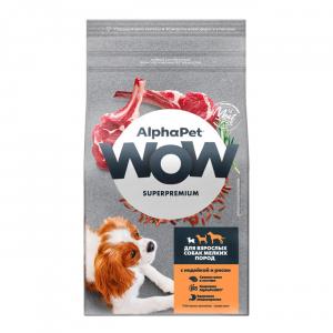 Корм для собак Alpha Pet WOW Superpremium , 1.5 кг