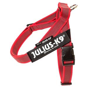 Шлейка  для собак JULIUS-K9 Color & Gray Mini-Mini XS, красный