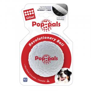 Игрушка для собак GiGwi POP PALS, размер 7x7x7см., белый