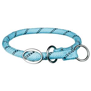 Ошейник-удавка для собак Trixie Sporty Rope M, светло-синий