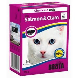 Корм для кошек Bozita Salmon & Clam, 370 г, лосось с мидиями