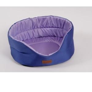 Лежак для собак Katsu Classic Shine  XL, размер 64х56х23см., фиолетовый/лаванда