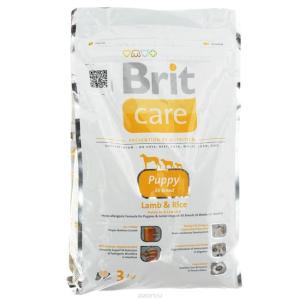 Корм для щенков Brit Care Puppy All Breed, 3 кг, ягненок с рисом