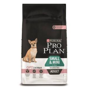 Корм для собак Pro Plan Adult Small&Mini Sensitive Skin, 7 кг, лосось