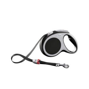 Поводок-рулетка для собак Flexi Vario Tape M, серый