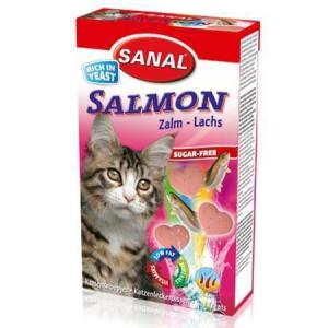 Витамины для кошек Sanal, Лосось