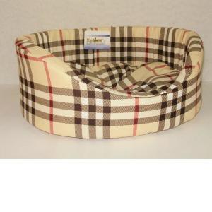 Лежак для собак Бобровый дворик, размер 5, размер 71х53х20см., цвета в ассортименте