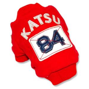 Куртка для собак Katsu Фан клуб 84 L L, размер 34х50х30см., красный