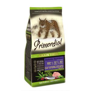 Корм для кошек Primordial Sterilizzato, 2 кг, сельдь и индейка
