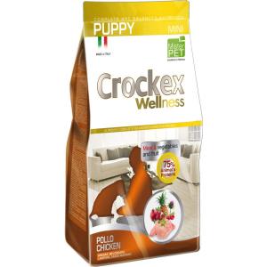 Корм для щенков Crockex Wellness Puppy, 2 кг, курица с рисом