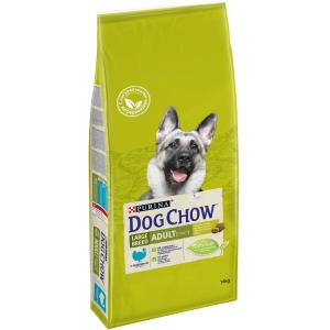 Корм для собак Purina Dog Chow Adult Large Breed, 14 кг, индейка