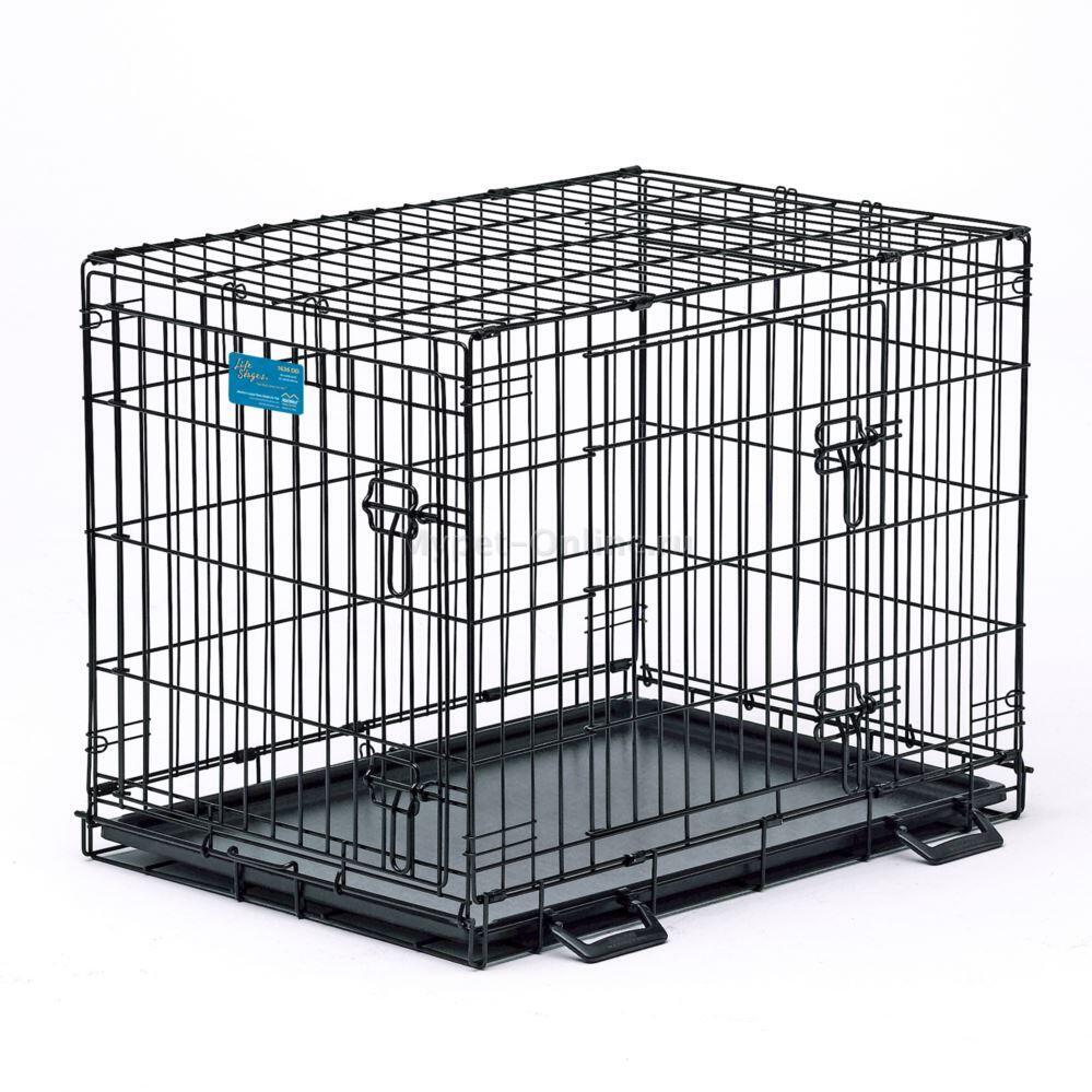 Клетка для собак Midwest Life Stages, размер 3, размер 93х59х64см., черный  - Интернет зоомагазин MyPet-Online.ru