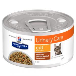 Корм для кошек Hill's Prescription Diet c/d Multicare, 82 г, курица