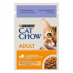 Корм для кошек Purina Cat Chow Adult, 85 г, ягненок