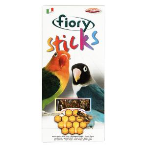 Палочки для попугаев Fiory Sticks, 190 г, мед
