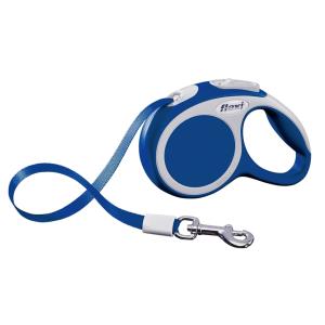 Поводок-рулетка для собак Flexi Vario Tape XS, синий