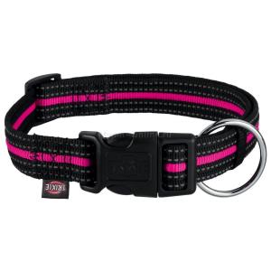 Ошейник для собак Trixie Fusion L, черный/розовый
