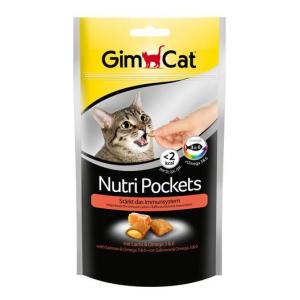 Лакомство для кошек GimCat Nutri Pockets, 60 г